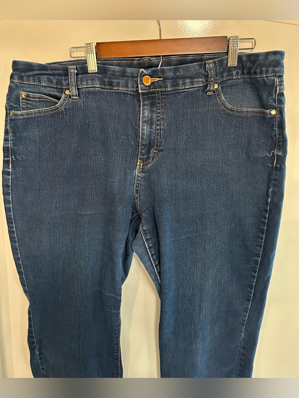 Throwback Jennifer Lopez Straight Leg Jeans Sz 18 - Picture 5 of 11